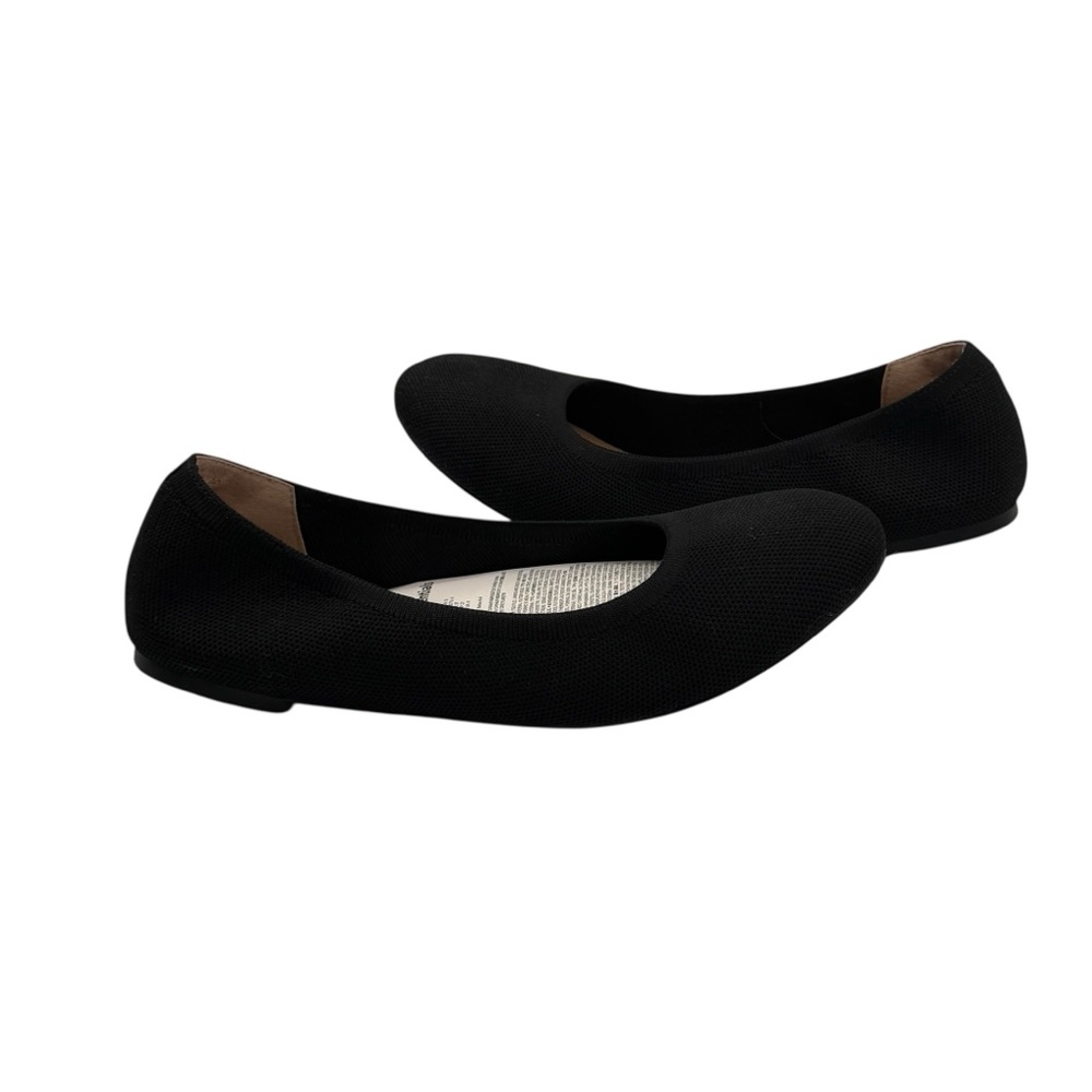 NWT Amazon Essentials Black Ballet Flats Size 10 Women's